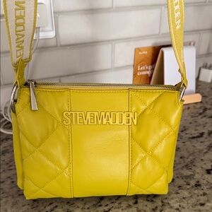 Steve Madden Vibrant Yellow / Greenish Crossbody Bag
